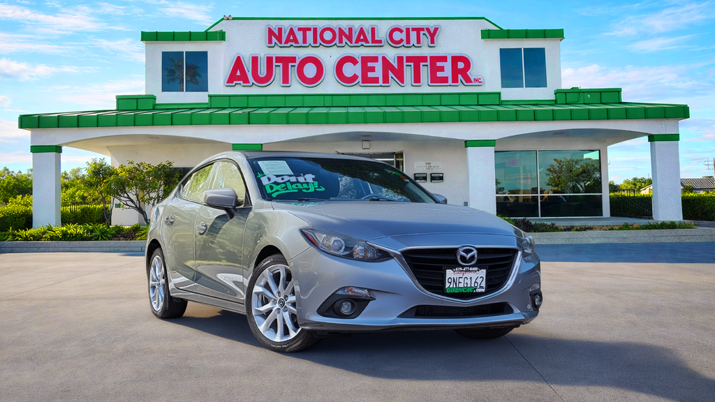 Liquid Silver Metallic 2016 Mazda MAZDA3 Sedan Front-Wheel Drive 6-Speed Automatic