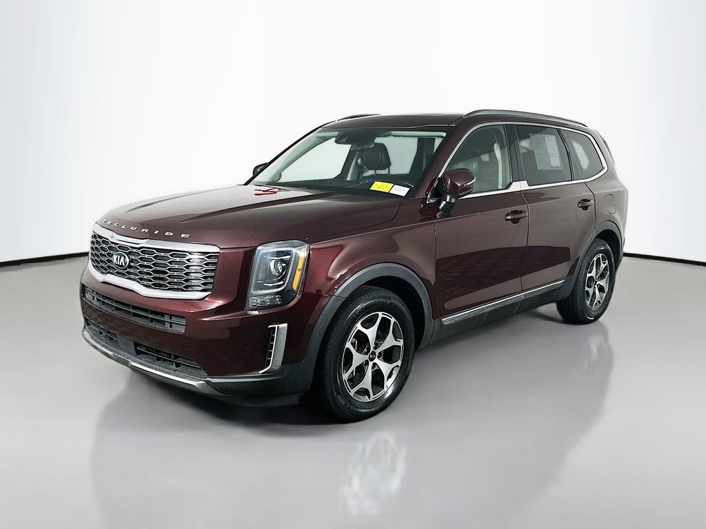 Used 2020 Purple Kia EX image 3