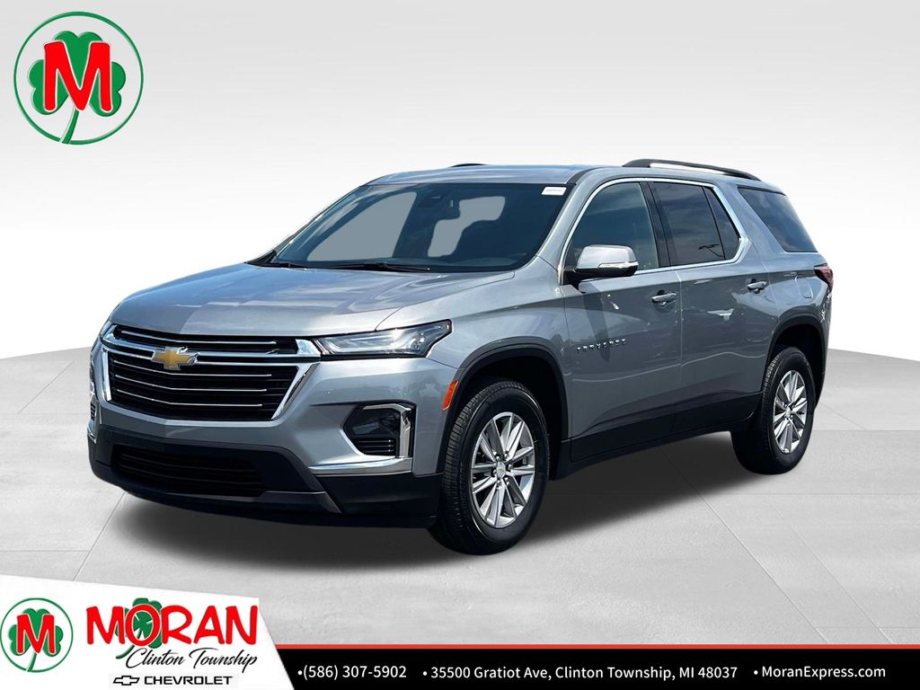 Sterling Gray Metallic 2023 Chevrolet Traverse SUV / Crossover Front-Wheel Drive 9-Speed Automatic