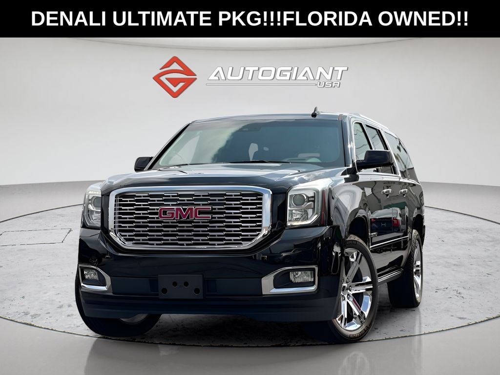 Onyx Black 2019 GMC Yukon XL SUV / Crossover Four-Wheel Drive