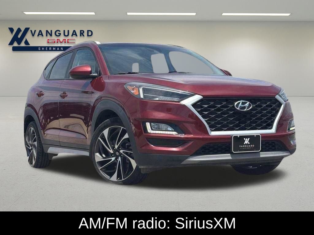 Gemstone Red 2020 Hyundai Tucson Sport FWD SUV / Crossover Front-Wheel Drive 6-Speed Automatic