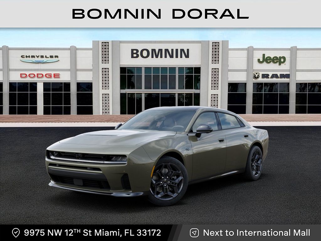 Green 2027 Dodge Charger Sedan All-Wheel Drive 8-Speed Automatic