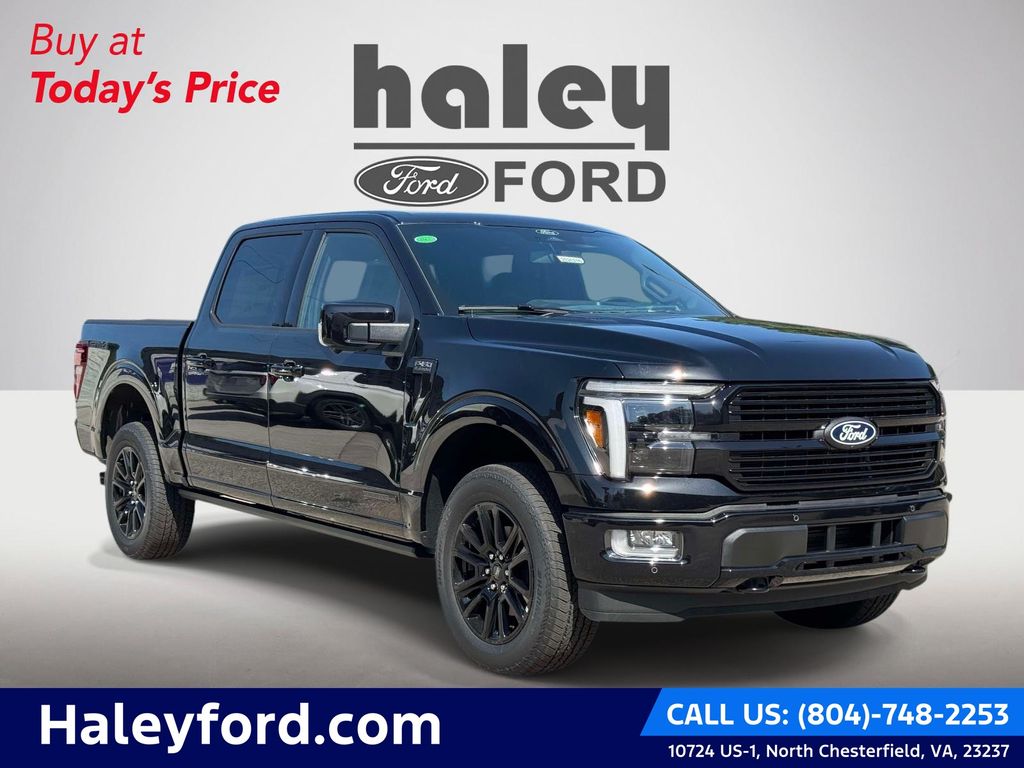 Agate Black Metallic 2026 Ford F-150 Pickup Truck Four-Wheel Drive Automatic