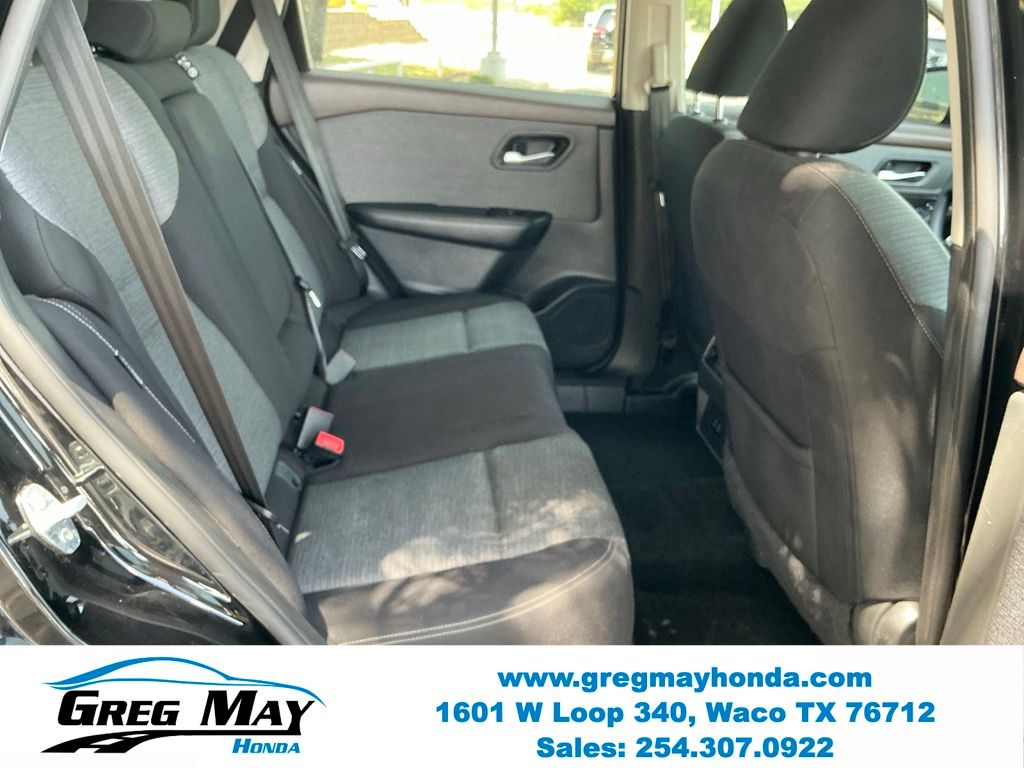 2023 Nissan Rogue SV Black at Greg May Honda