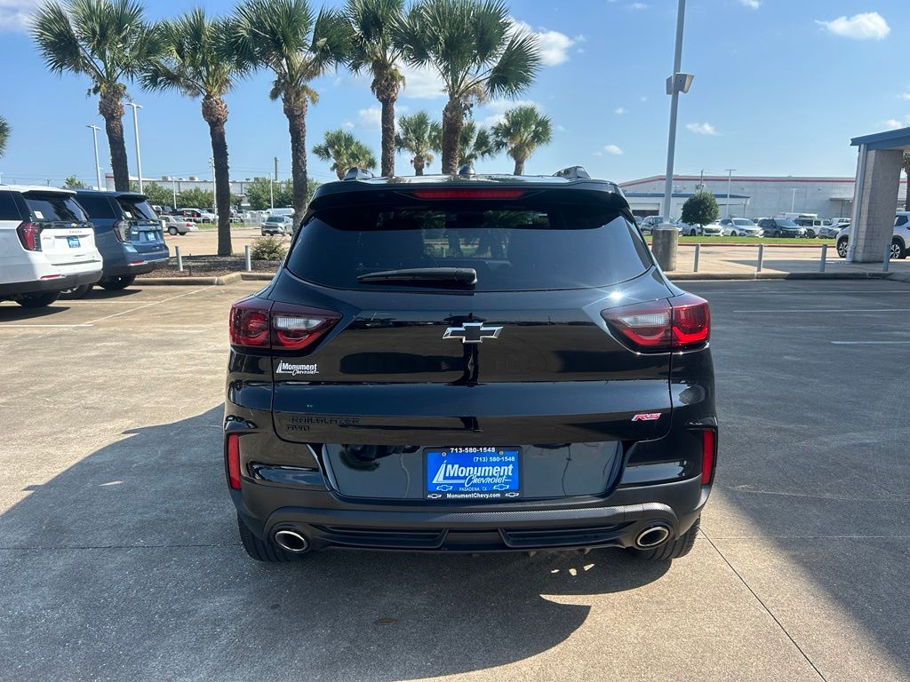 2024 Chevrolet TrailBlazer RS Black at AutoSavvy Houston Northwest
