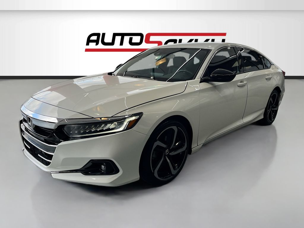 2021 Honda Accord Sport Special Edition White at Classic Chevrolet Galveston
