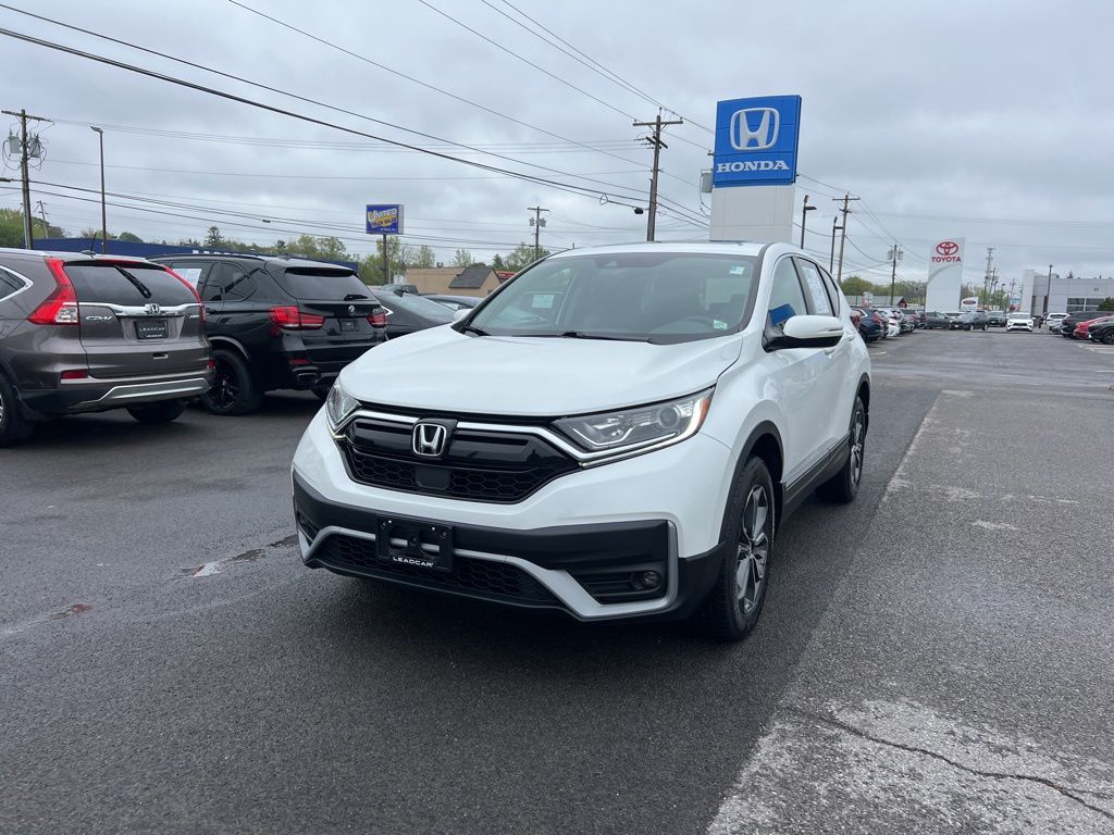 Platinum White Pearl 2022 Honda CR-V SUV / Crossover All-Wheel Drive Continuously Variable Transmission
