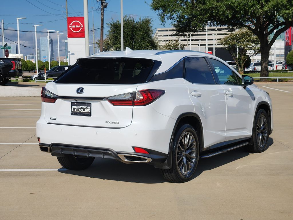 2021 Lexus RX 350 F Sport White at Emmons Autoplex