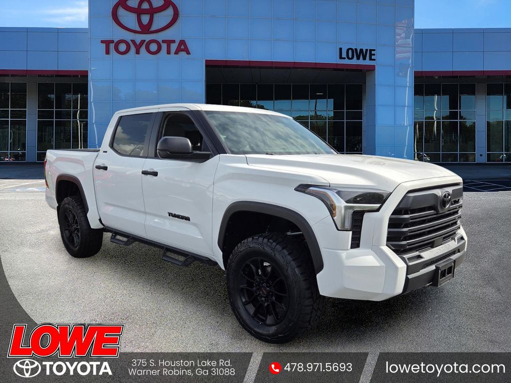 Ice Cap 2024 Toyota Tundra SR5 CrewMax Cab 4WD Pickup Truck Four-Wheel Drive Automatic