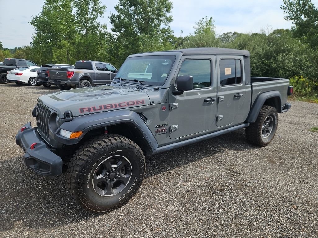 Sting-Gray Clearcoat 2022 Jeep Gladiator Pickup Truck Four-Wheel Drive 6-Speed Manual