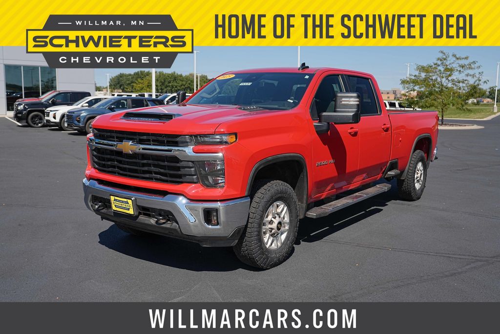 Red Hot 2025 Chevrolet Silverado 2500HD Pickup Truck Four-Wheel Drive Automatic