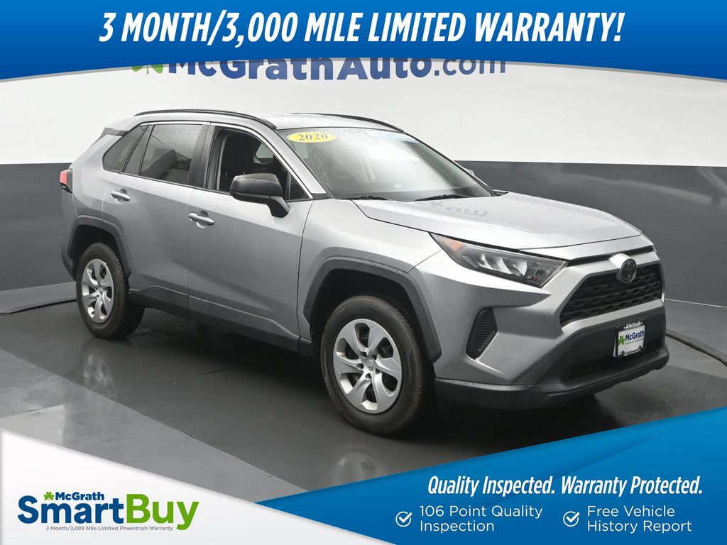 Silver Sky Metallic 2020 Toyota RAV4 SUV / Crossover Front-Wheel Drive 8-Speed Automatic