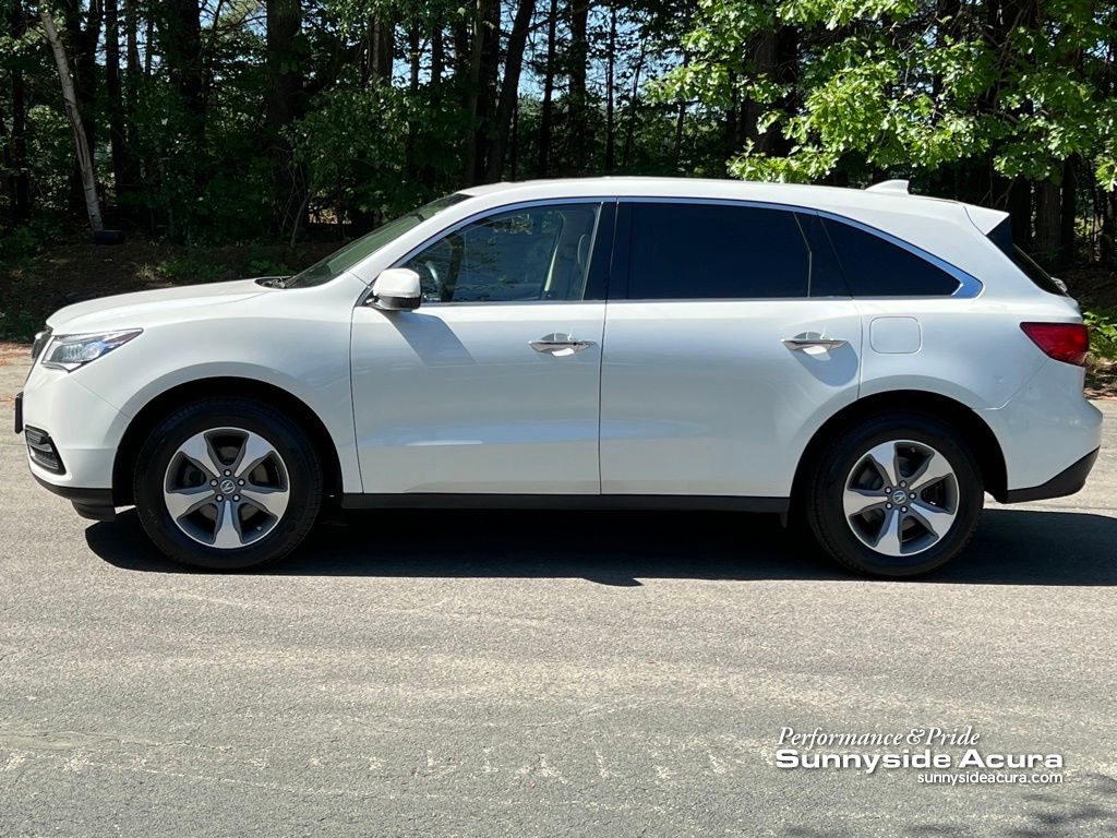 White Diamond Pearl 2015 Acura MDX SH-AWD SUV / Crossover All-Wheel Drive 6-Speed Automatic