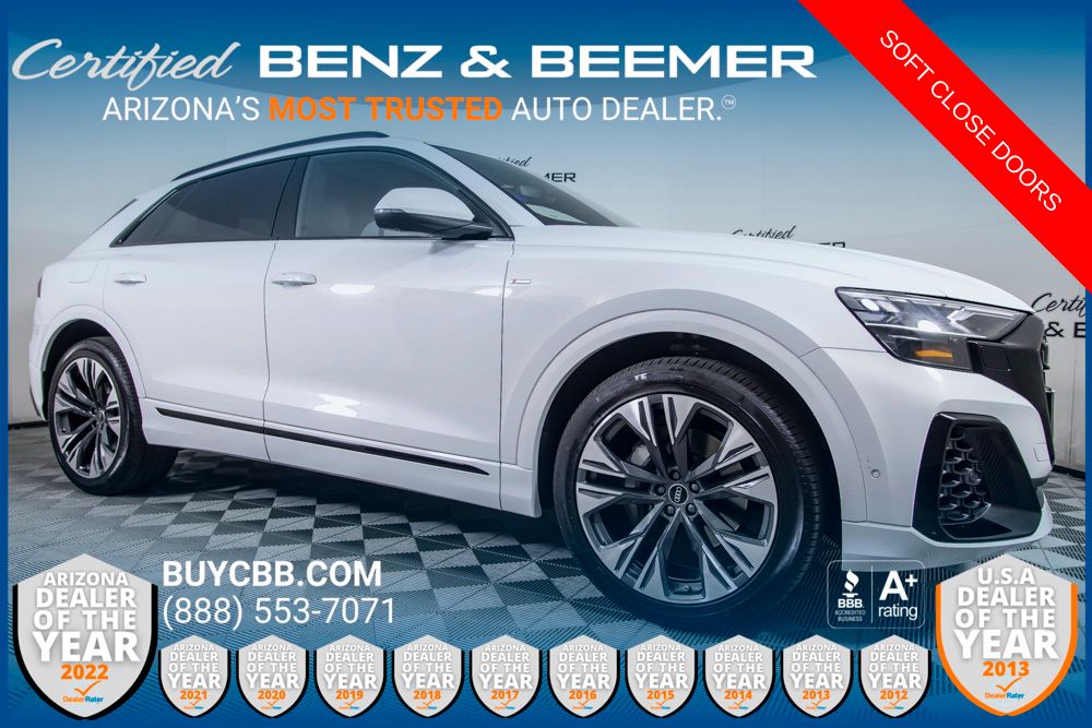 White 2026 Audi Q8 quattro Premium Plus 55 TFSI SUV / Crossover All-Wheel Drive 8-Speed Automatic