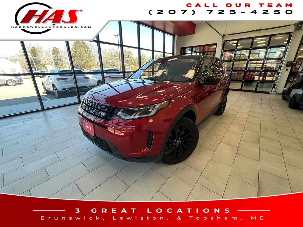 Red 2021 Land Rover Discovery Sport P250 SE AWD SUV / Crossover All-Wheel Drive 9-Speed Automatic