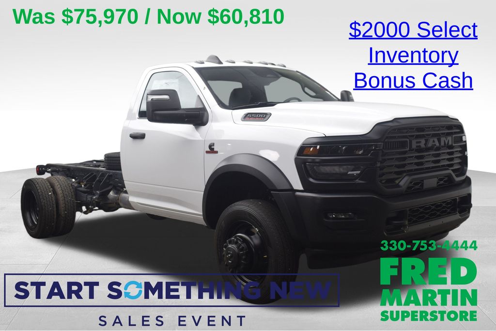 new 2026 Ram 5500HD car, priced at $60,810