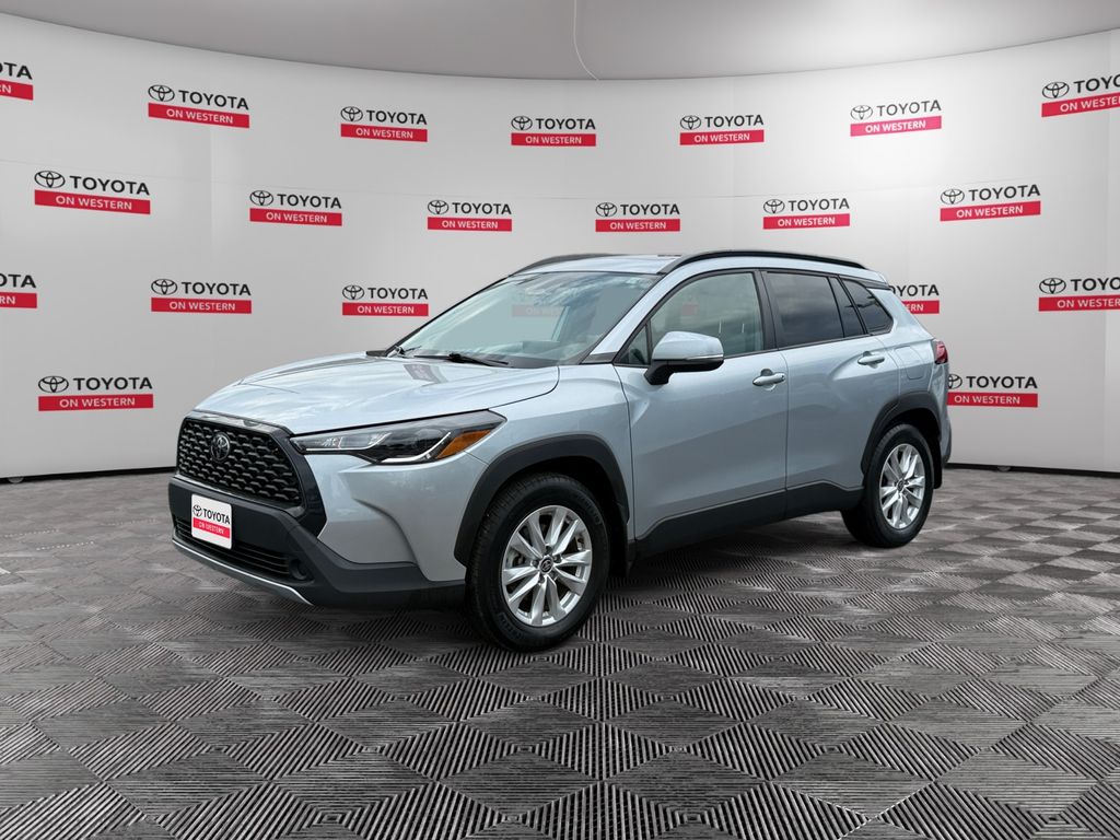 Silver 2023 Toyota Corolla Cross SUV / Crossover All-Wheel Drive Continuously Variable Transmission