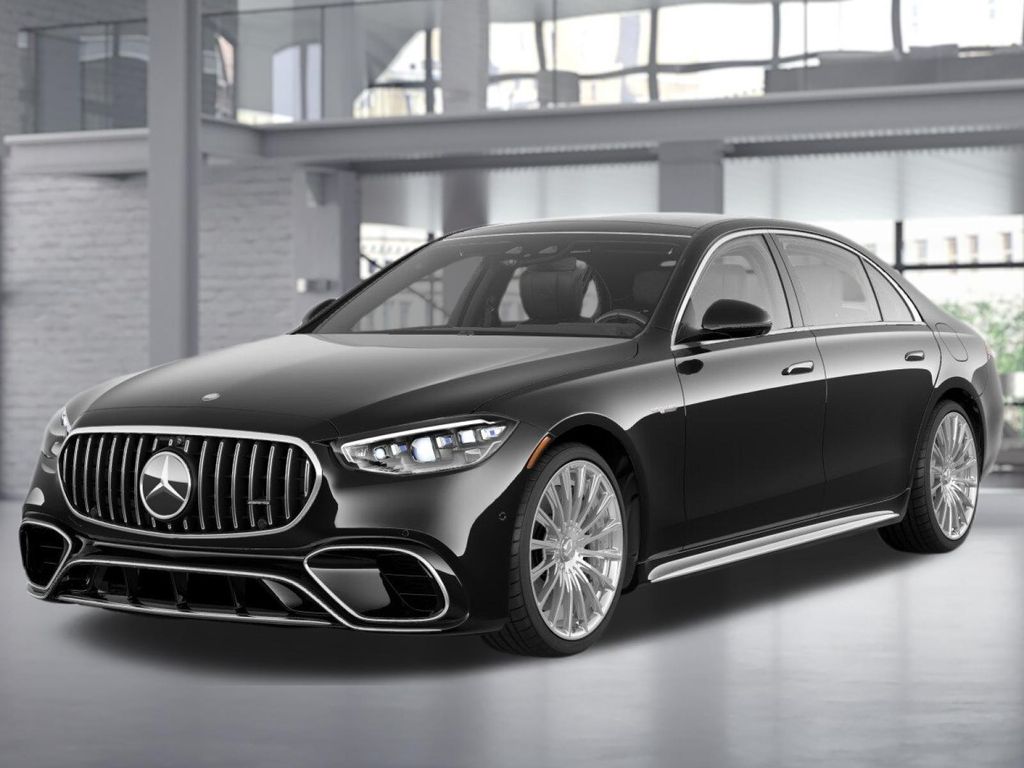 Black 2025 Mercedes-Benz S-Class Sedan All-Wheel Drive 9-Speed Automatic