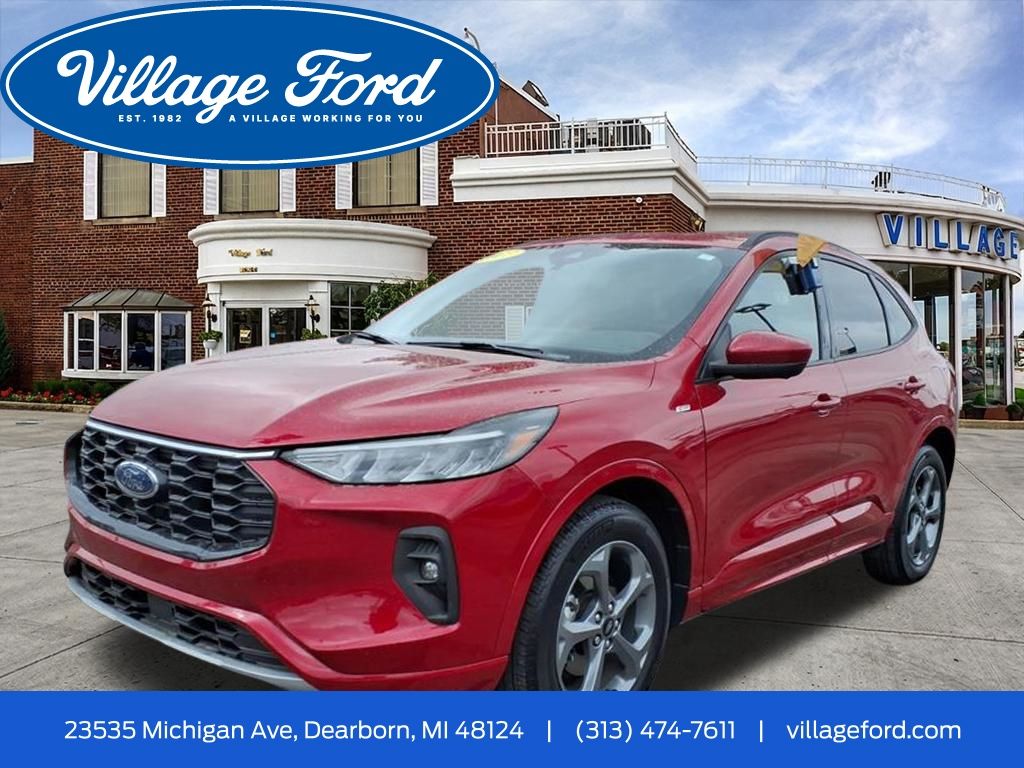 Red Metallic 2023 Ford Escape ST-Line Select AWD SUV / Crossover All-Wheel Drive 8-Speed Automatic