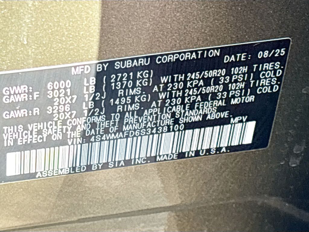 Used 2025 Brown Subaru Onyx Edition image 33