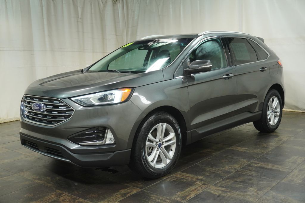 Used 2019 Ford Edge SEL with VIN 2FMPK3J97KBC17744 for sale in Boardman, OH