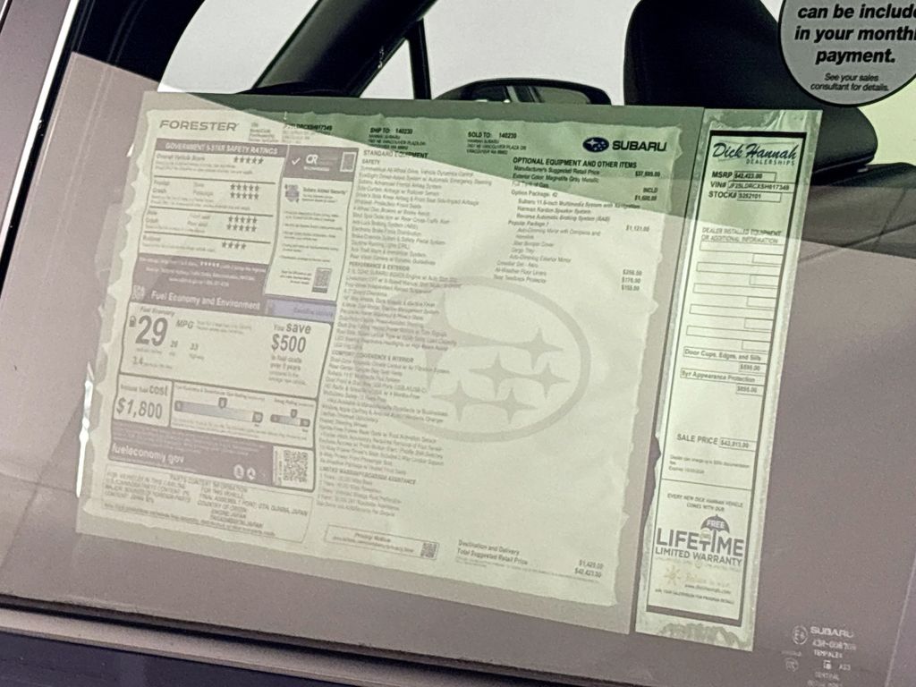 2025 Subaru Forester Limited