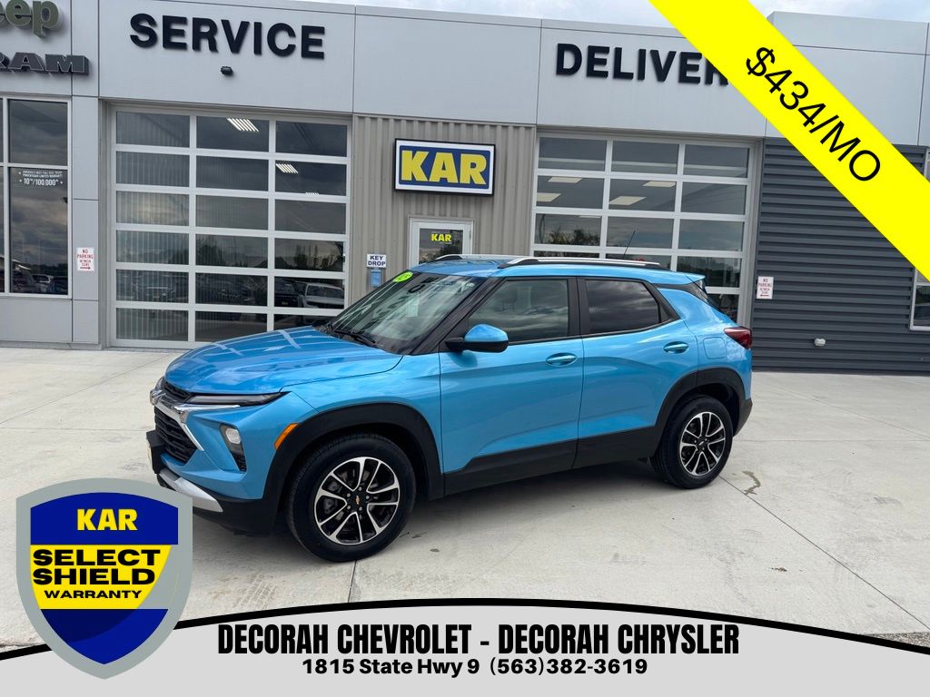 Marina Blue Metallic 2025 Chevrolet Trailblazer SUV / Crossover Front-Wheel Drive Continuously Variable Transmission
