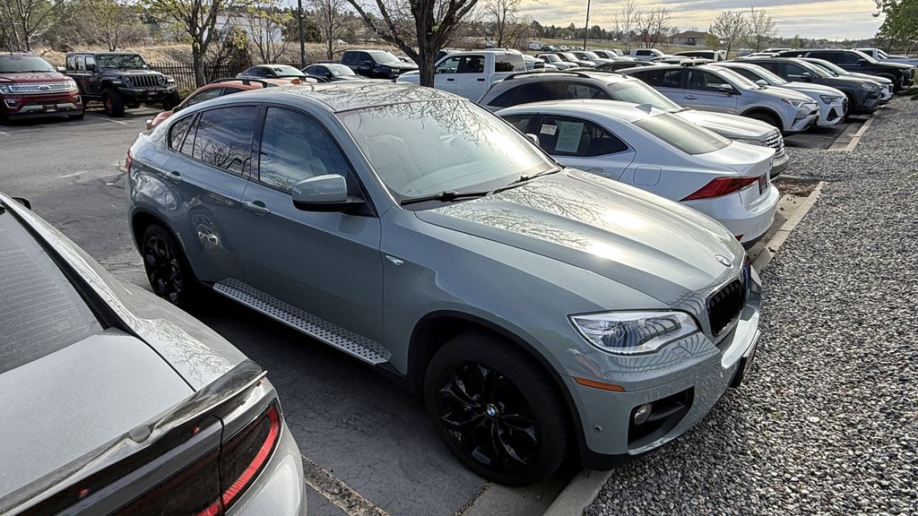 Jet Black 2014 BMW X6 xDrive50i AWD SUV / Crossover All-Wheel Drive 8-Speed Automatic