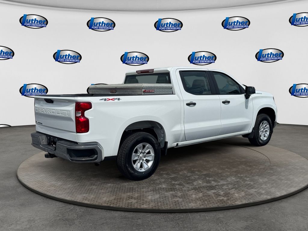 2023 Chevrolet Silverado 1500 WT White at Auto Express Mitsubishi
