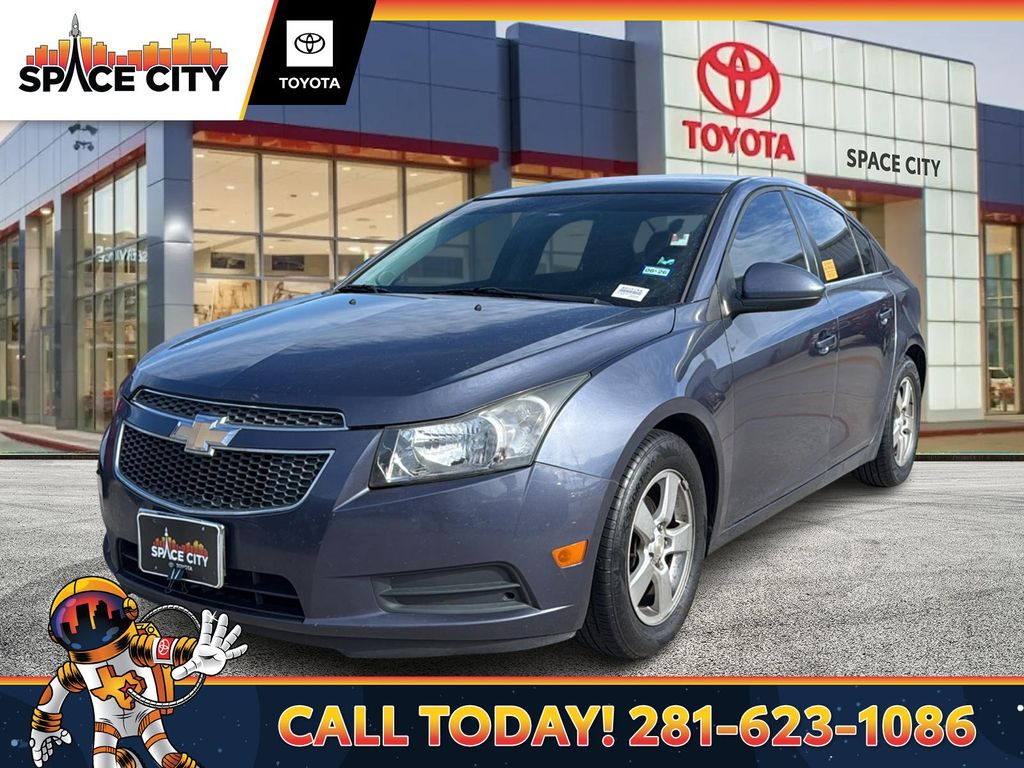 Atlantis Blue Metallic 2014 Chevrolet Cruze 1LT Sedan FWD Sedan Front-Wheel Drive 6-Speed Automatic Overdrive