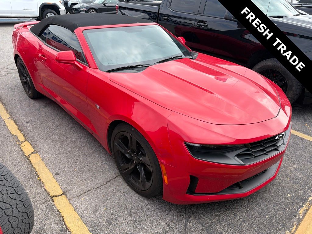 Red Hot 2020 Chevrolet Camaro 1LT Convertible RWD Convertible Rear-Wheel Drive 8-Speed Automatic