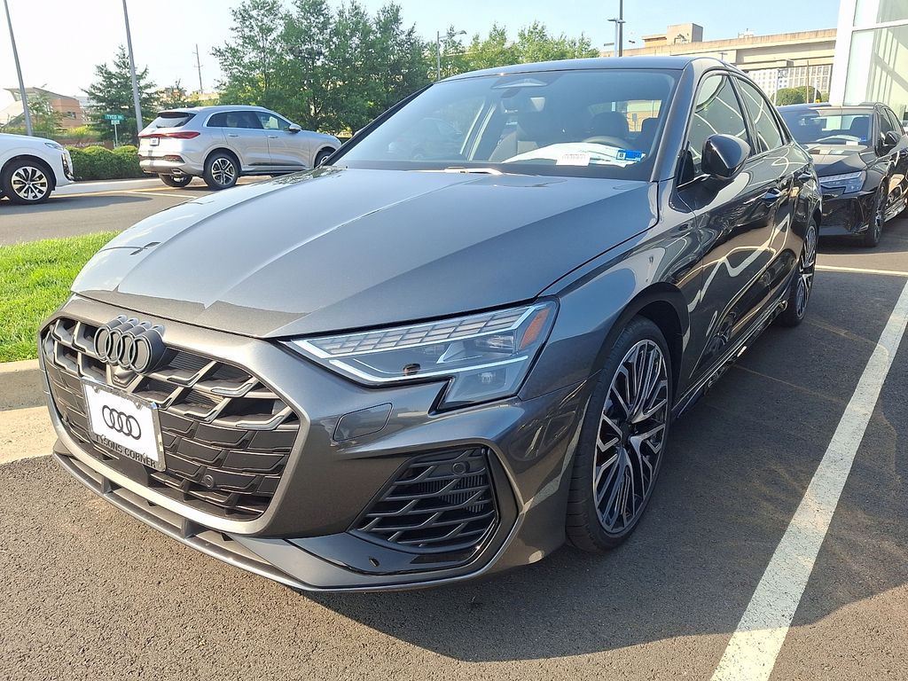 Daytona Gray Pearl Effect 2026 Audi S3 Sedan All-Wheel Drive 7-Speed Automatic