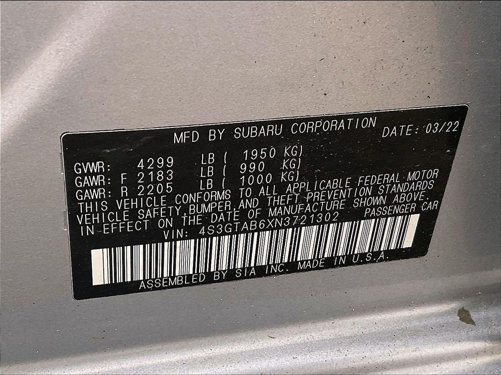 2022 Subaru Impreza — photo 31