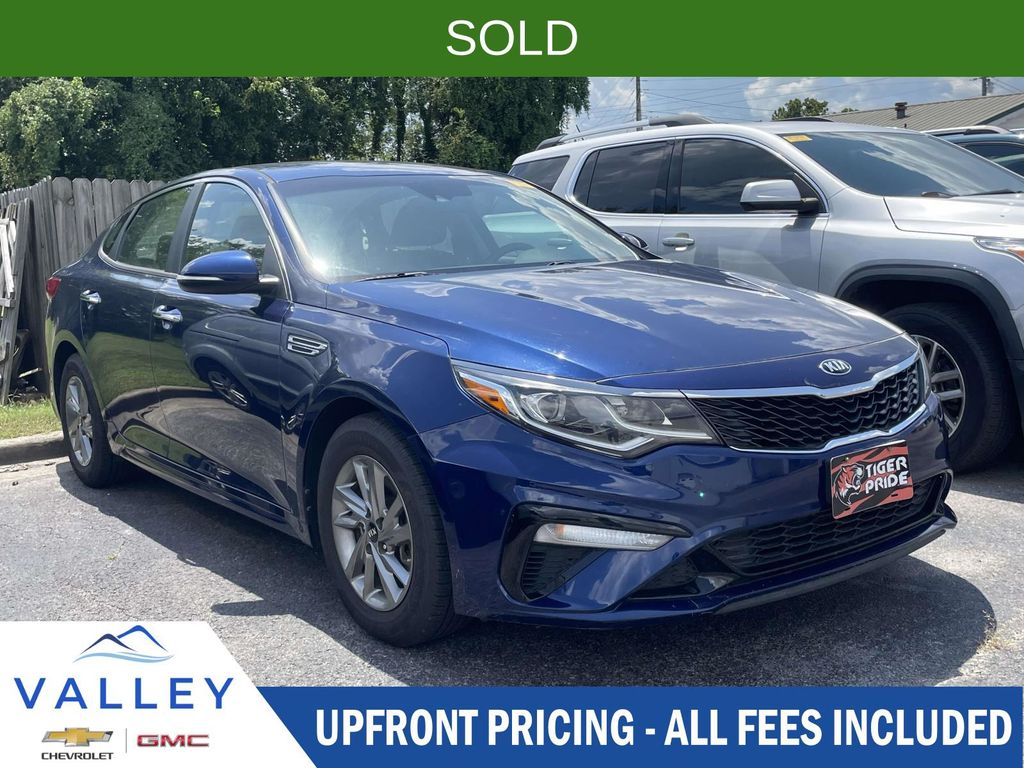 Horizon Blue 2019 Kia Optima Sedan Front-Wheel Drive 6-Speed Automatic