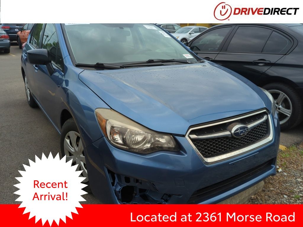 Quartz Blue Pearl 2016 Subaru Impreza 2.0i Hatchback AWD Hatchback All-Wheel Drive Continuously Variable Transmission