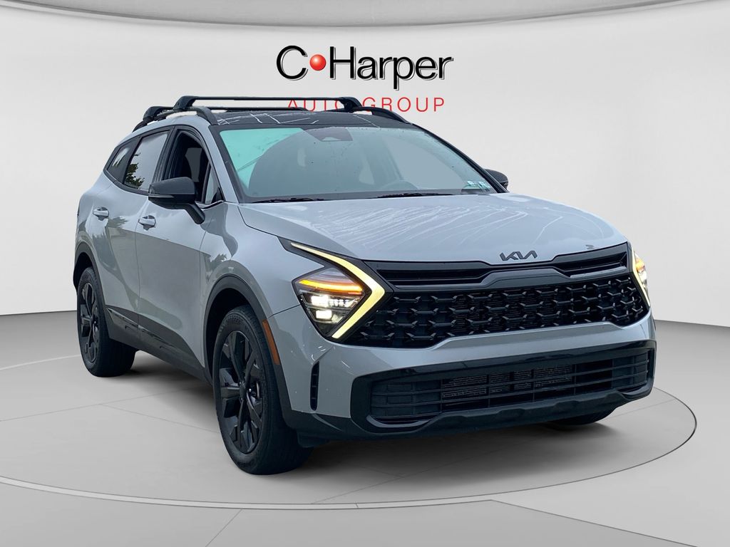Wolf Gray 2025 Kia Sportage SUV / Crossover All-Wheel Drive 8-Speed Automatic