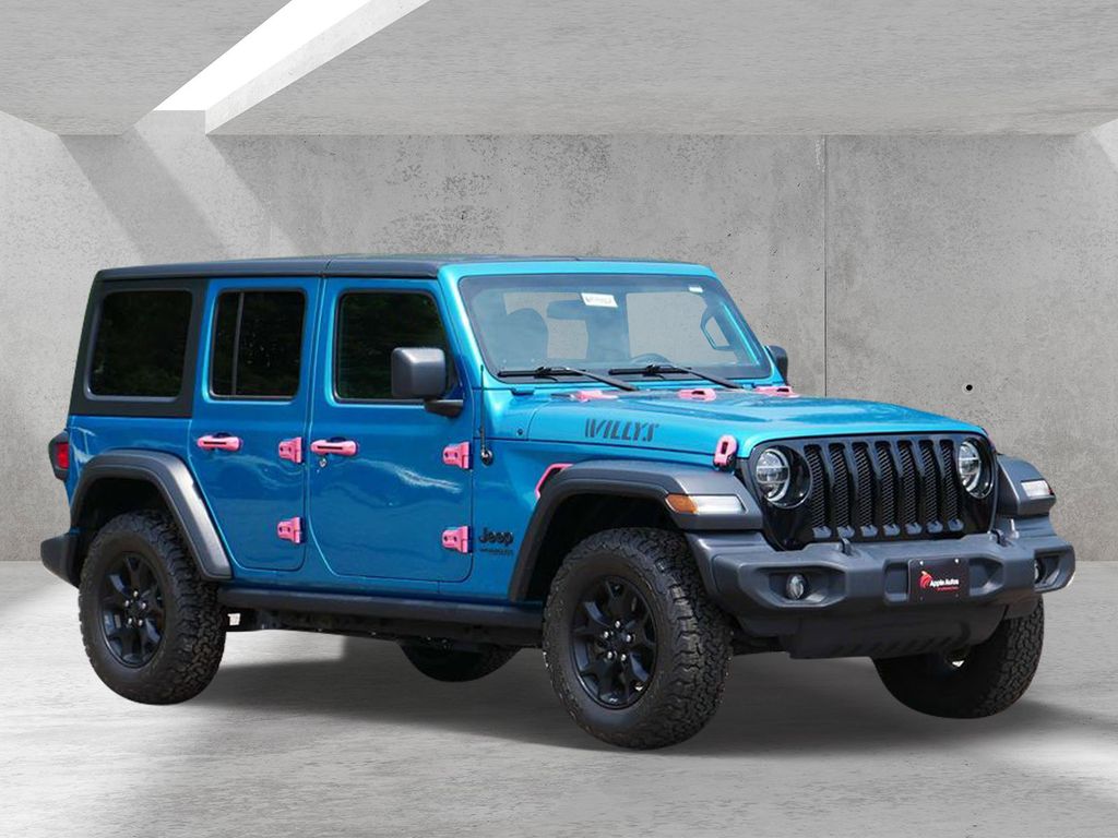 Bikini Pearlcoat 2020 Jeep Wrangler SUV / Crossover Four-Wheel Drive 8-Speed Automatic