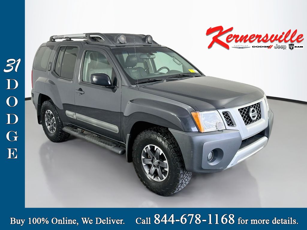 Gray 2015 Nissan Xterra SUV / Crossover Four-Wheel Drive 5-Speed Automatic