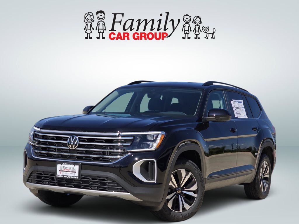 Black 2026 Volkswagen Atlas SE FWD SUV / Crossover Front-Wheel Drive 8-Speed Automatic