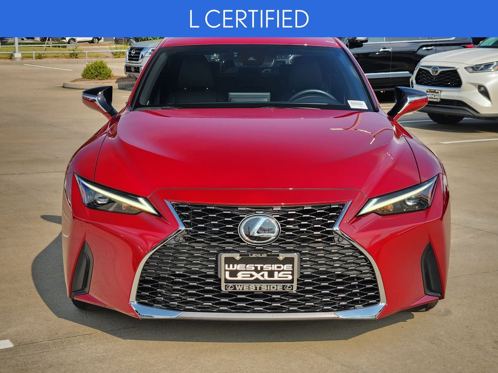 2024 Lexus IS 300 Red at Westside Lexus