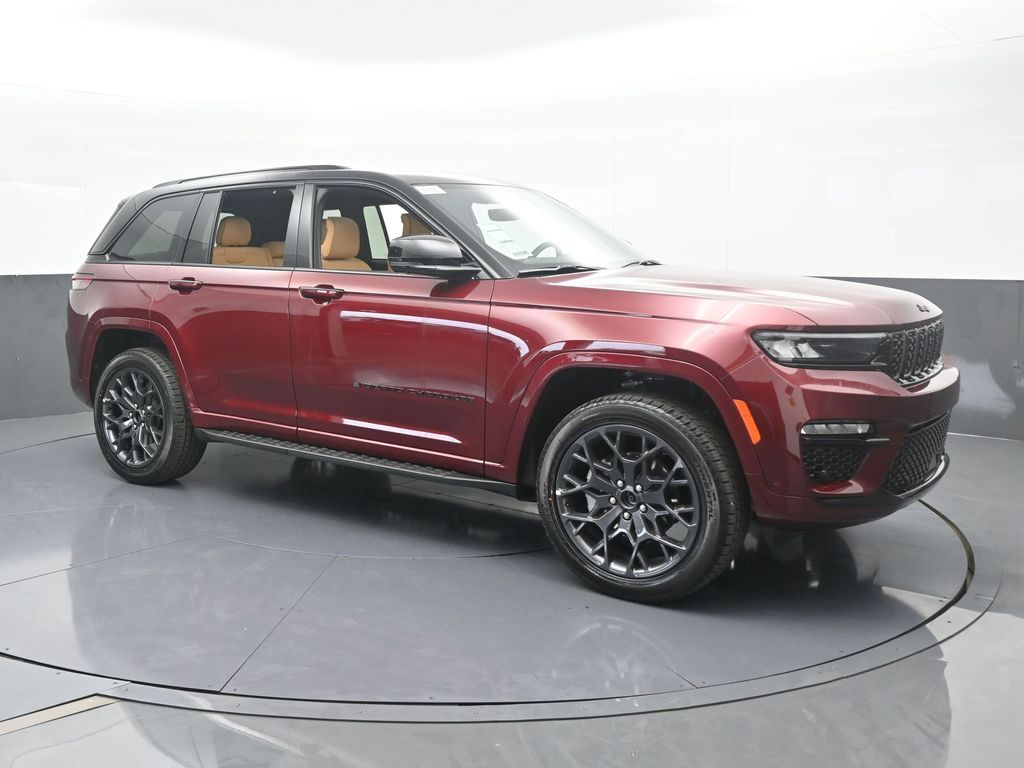 New 2025 Velvet Red Pearlcoat Jeep Summit Reserve image 8