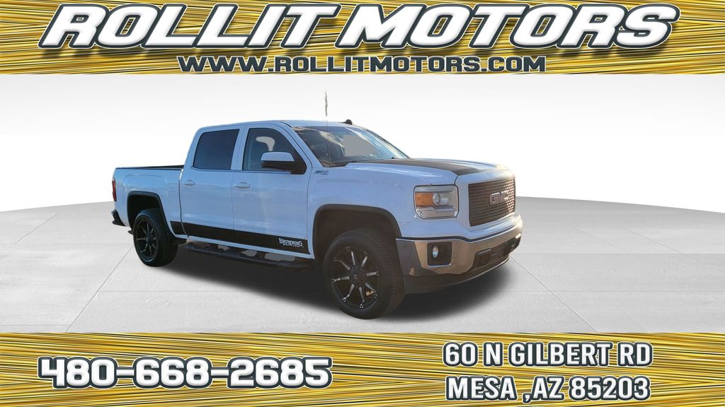 Summit White 2014 GMC Sierra 1500 Pickup Truck Four-Wheel Drive 6-Speed Automatic Overdrive