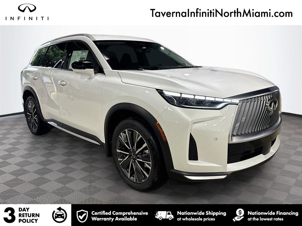 White 2026 INFINITI QX60 SUV / Crossover Front-Wheel Drive 9-Speed Automatic