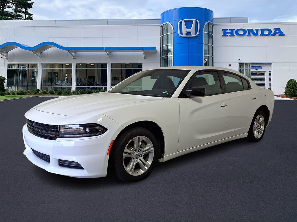 White Knuckle Clearcoat 2023 Dodge Charger Sedan Rear-Wheel Drive 8-Speed Automatic
