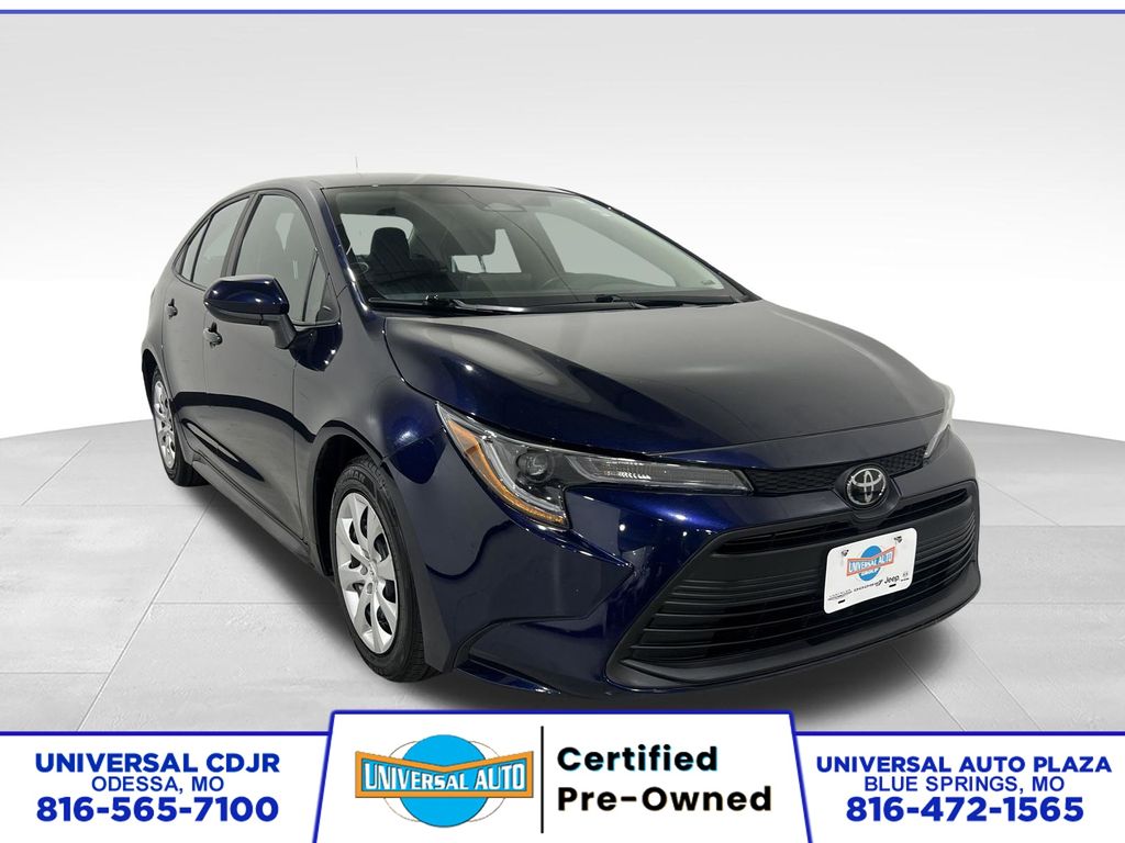 Blueprint 2024 Toyota Corolla Sedan Front-Wheel Drive Continuously Variable Transmission