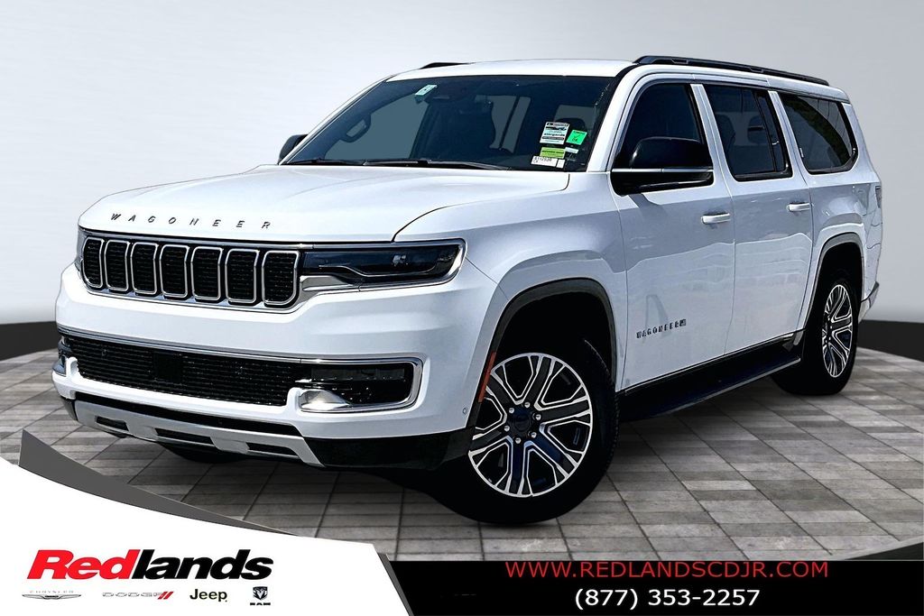 Bright White Clearcoat 2023 Jeep Wagoneer L SUV / Crossover 4X2 8-Speed Automatic