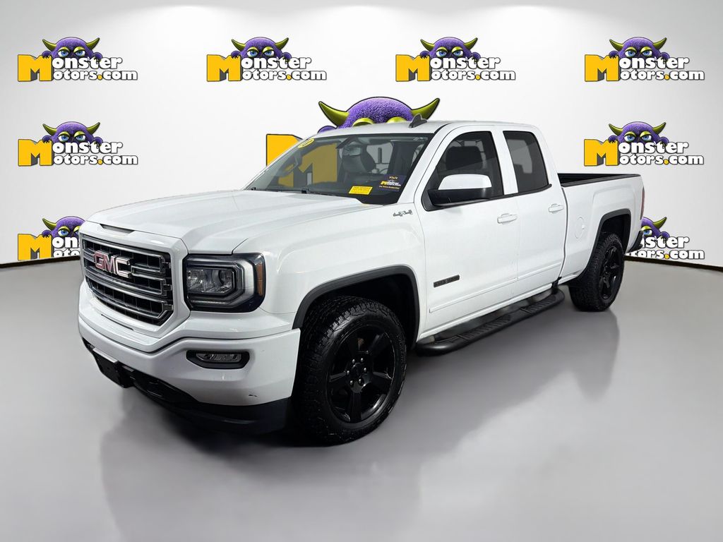 White 2018 GMC Sierra 1500 Pickup Truck Four-Wheel Drive 6-Speed Automatic Overdrive