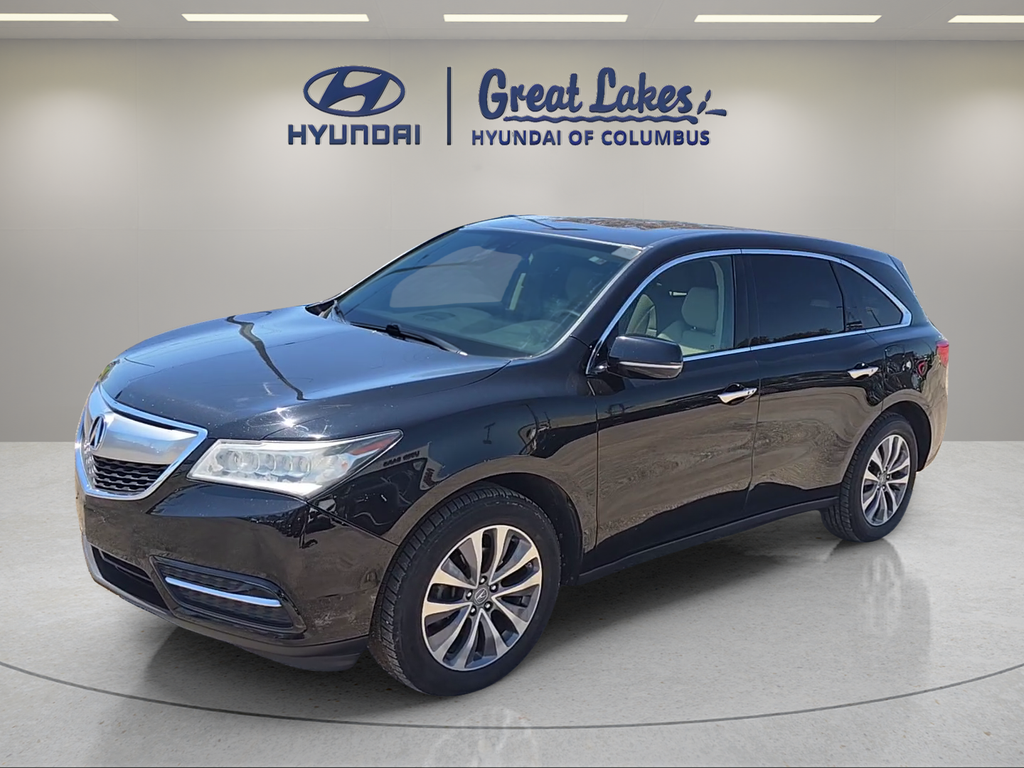 Crystal Black Pearl 2015 Acura MDX SH-AWD with Technology Package SUV / Crossover All-Wheel Drive 6-Speed Automatic