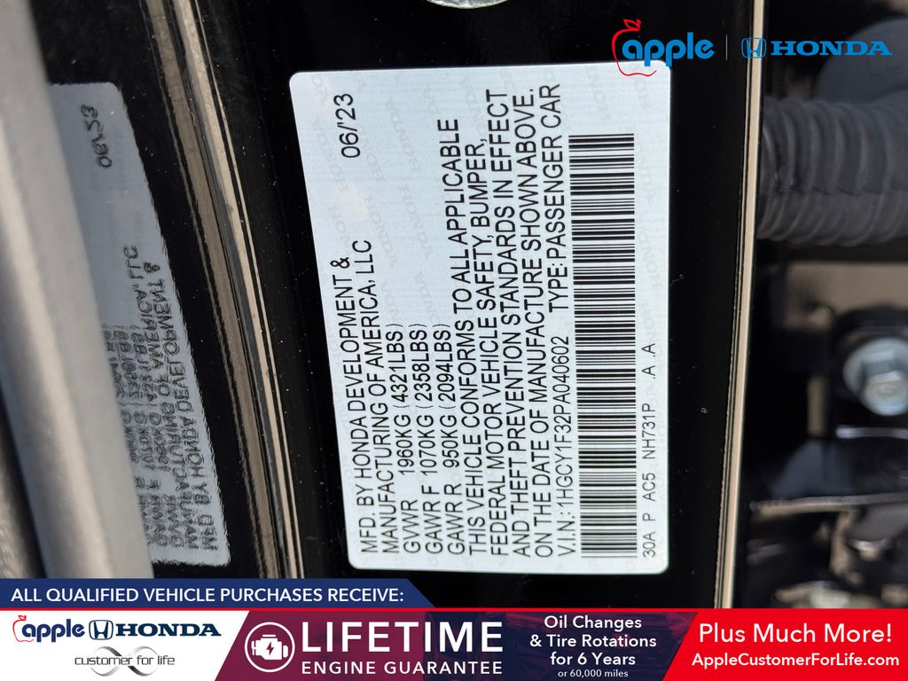 2023 Honda Accord EX