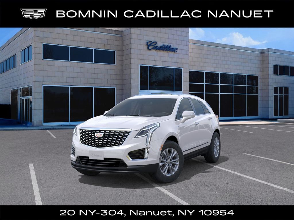 White 2026 Cadillac XT5 SUV / Crossover Four-Wheel Drive 9-Speed Automatic